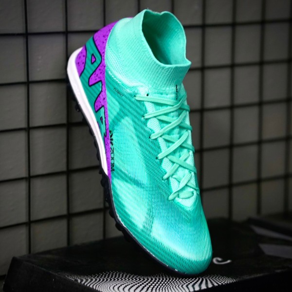 Giày bóng đá cao cổ Air Zoom Mer Superfly 9 Elite, giày đá banh cỏ nhân tạo nam đã khâu đế - 2EVSHOP