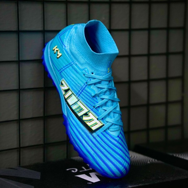 Giày bóng đá cao cổ Air Zoom Mer Superfly 9 Elite, giày đá banh cỏ nhân tạo nam đã khâu đế - 2EVSHOP