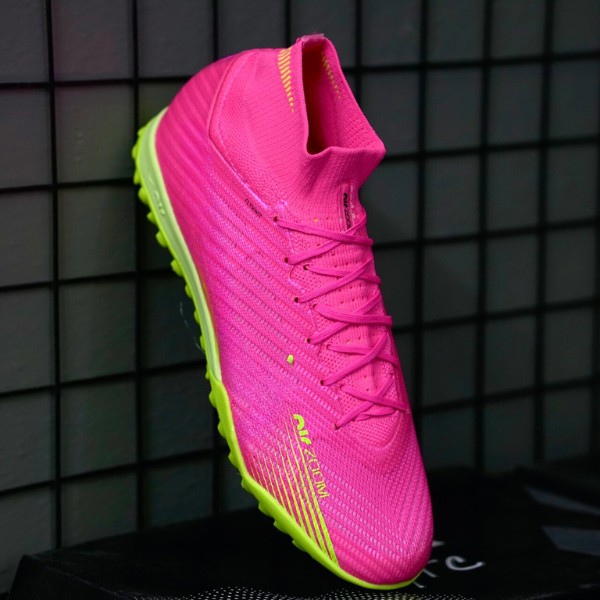 Giày bóng đá cao cổ Air Zoom Mer Superfly 9 Elite, giày đá banh cỏ nhân tạo nam đã khâu đế - 2EVSHOP