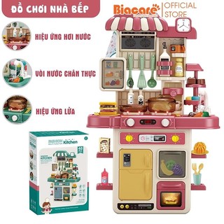 Đồ chơi nhà bếp cỡ lớn 48 chi tiết có âm thanh ánh sáng,có khói