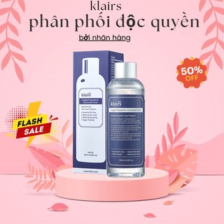 Nước hoa hồng không mùi Klairs Supple Preparation Unscented Toner