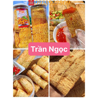 Khô mực cán tẩm gia vị 1 hũ 250gr