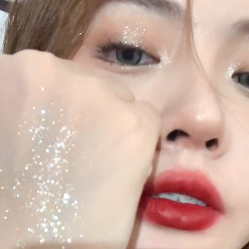 Phấn Phủ Bột Trang Điểm Love Alpha Và Jomeel Có Nhũ Lấp Lánh Sáng Mịn Da