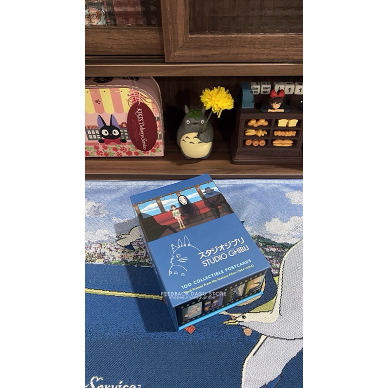 100 GHIBLI POSTCARDS SET BƯU THIẾP 100 TẤM