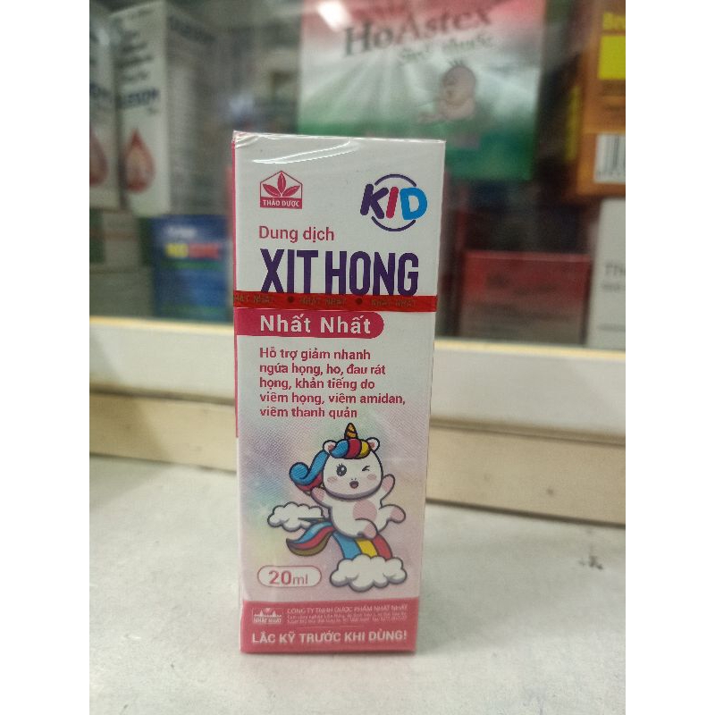 Xịt Họng Nhất Nhất Kid