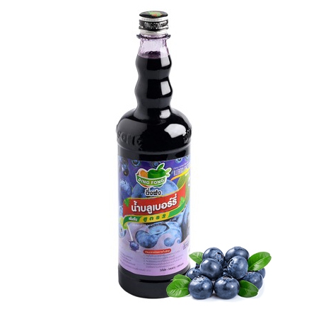 Siro Dingfong Việt quất chai 760ml