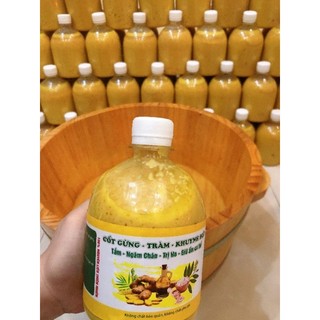 Cốt gừng tràm khuynh diệp tắm bé ngâm chân 500ml