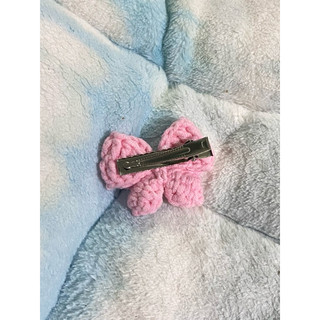 [by.LAINE] KẸP TÓC NƠ len crochet handmade (ẢNH THẬT)