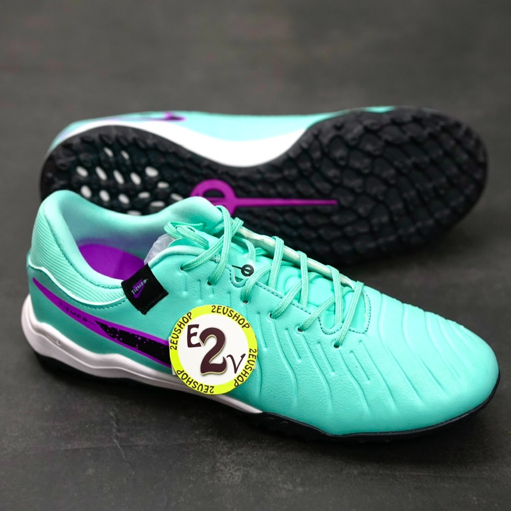 Giày bóng đá Tiempo Legend 10 Xanh Ngọc, giày đá banh cỏ nhân tạo nam đã khâu đế - 2EVSHOP