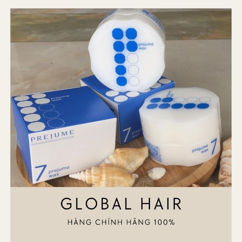 Sáp Vuốt Tóc Nam Milbon Prejume Wax No.7 90g Tạo Kiểu Tóc Cho Nam Giới Giữ Nếp Tóc Gọn Gàng Cố Định Form