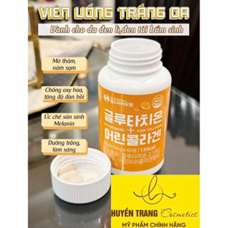 Viên Uống Trắng Da Glutathione Mix Collagen Thủy Phân