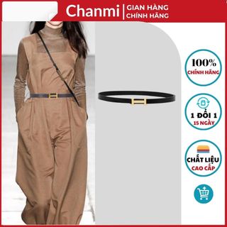 Thắt lưng nữ đai váy áo phụ kiện thời trang CHANMI P02, dây nịt nữ Thắt lưng da PU dùng cho quần áo váy