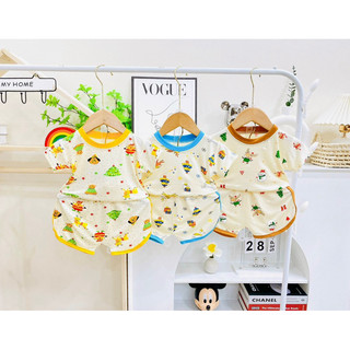 Bộ thun lạnh hoạ tiết đang yêu mát mẻ mùa hè 6-17kg