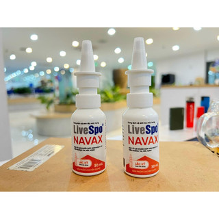 Navax - Xịt bào tử lợi khuẩn phòng ngừa viêm mũi họng cho trẻ (Hộp 4 ống)