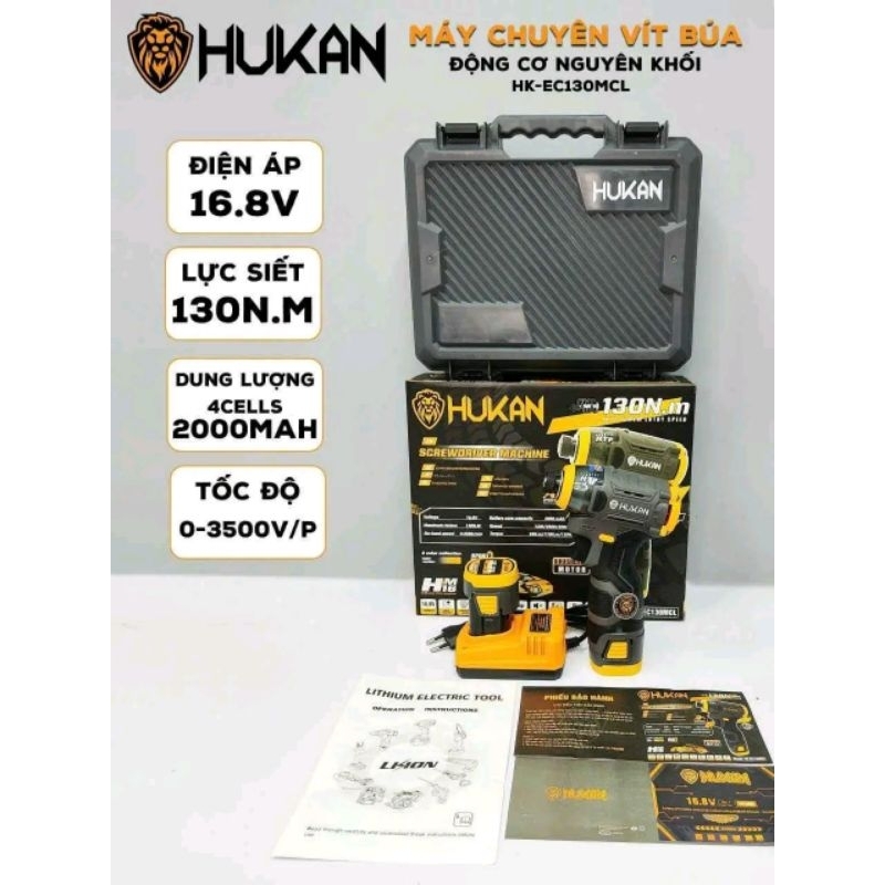 Máy chuyên vít búa 4CellModel: HK-EC130MCL