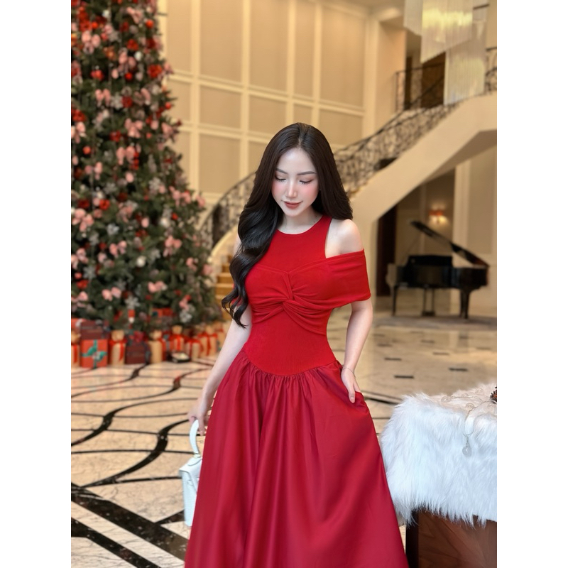 ĐẦM CHÉO NGỰC TÙNG KATE - OB05243