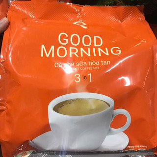 Cà phê Trần Quang Good morning, cà phê sữa hòa tan bịch 480g