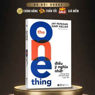 Sách - The one thing - Điều ý nghĩa nhất trong từng khoảnh khắc cuộc đời - AlphaBooks