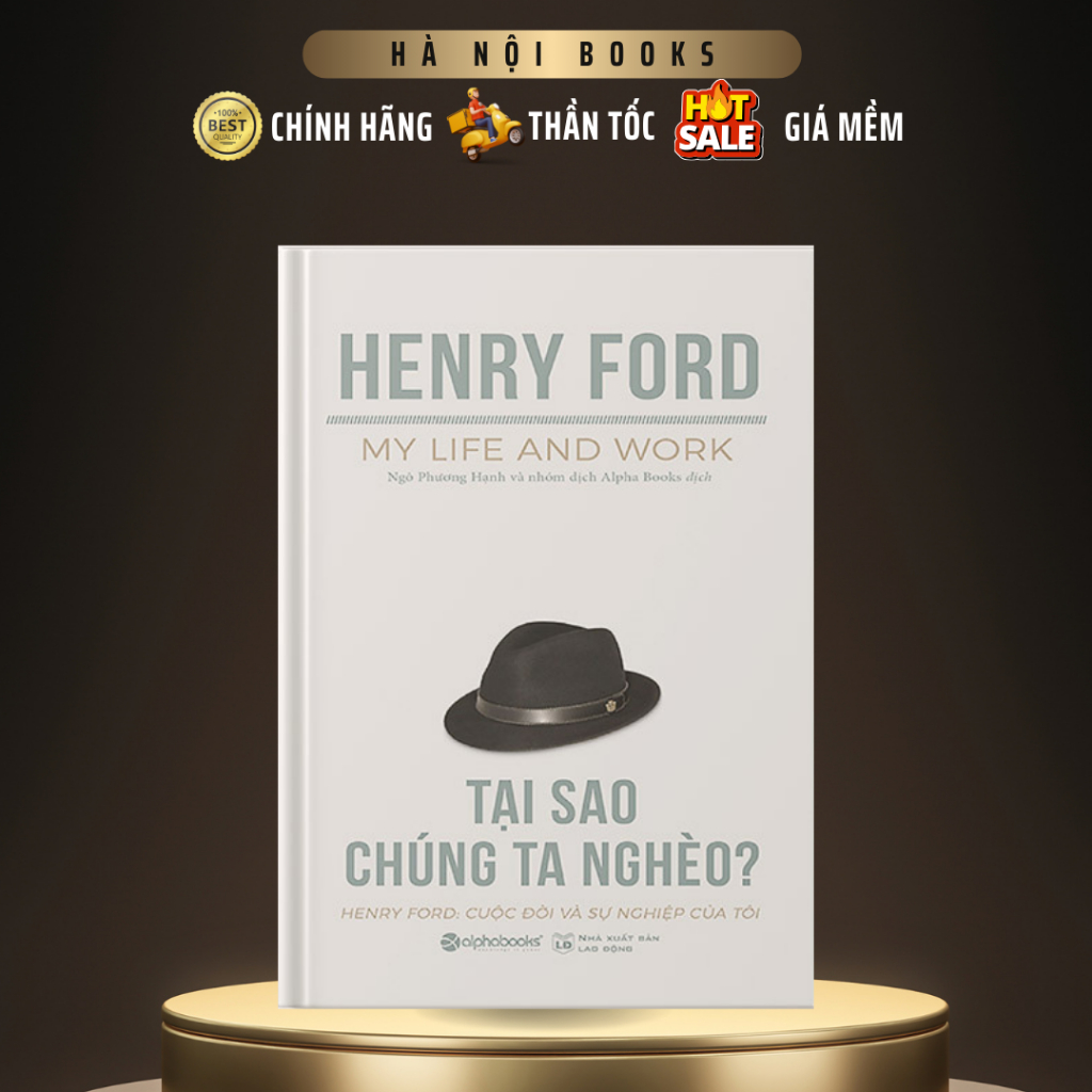 Sách - Tại sao chúng ta nghèo? AlphaBooks