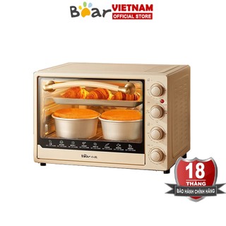 Lò nướng điện đa năng 40L Bear DKX-B40L9 kiểm soát nhiệt độ độc lập, 3 chế độ nướng– Hàng chính hãng