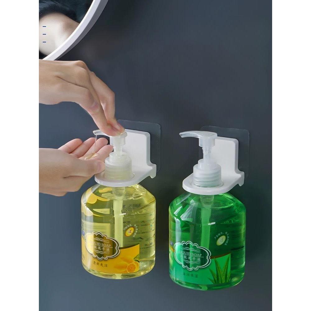 Móc treo chai nước rửa tay , dầu gội đầu ,sữa tắm dán tường siêu dính chịu lực - K19