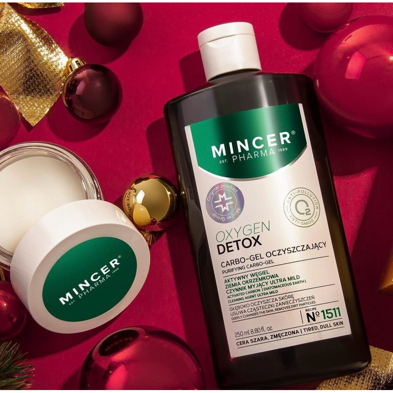 Sữa rửa mặt gel detox mincer pharma dược mỹ phẩm châu âu