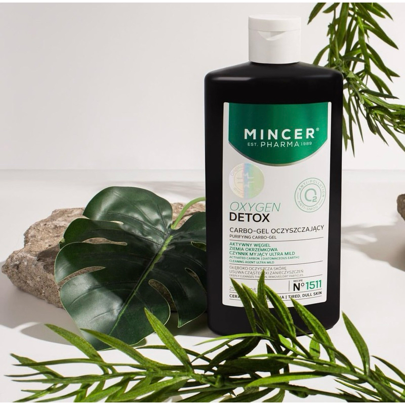 Sữa rửa mặt gel detox mincer pharma dược mỹ phẩm châu âu