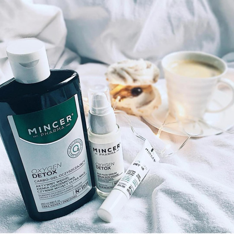 Sữa rửa mặt gel detox mincer pharma dược mỹ phẩm châu âu