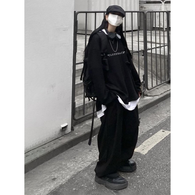 Sweater Cloud Race - Nỉ bông - Local Brand