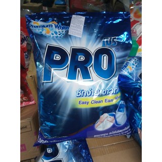 Bột giặt pro 3kg premium white thái lan