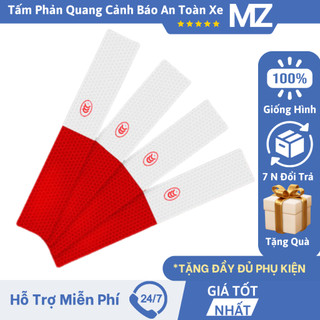 Miếng dán phản quang xe ô tô, dán phản quang thùng xe giúp xe dễ nhận biết trong đêm tối