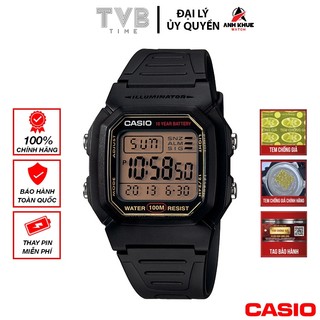 Đồng hồ nam dây nhựa casio chính hãng w-800hg-9avdf