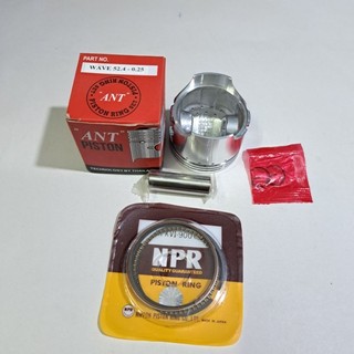 Piston+xét măng WAVE 110 ,CỐT( 1 ) dùng cho xe mày...(hình ảnh tự tay shop chụp nhé )