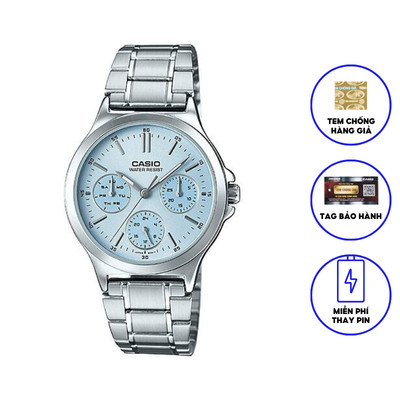 Đồng Hồ Casio Nữ Dây Kim Loại LTP-V300D-2AUDF Chính Hãng