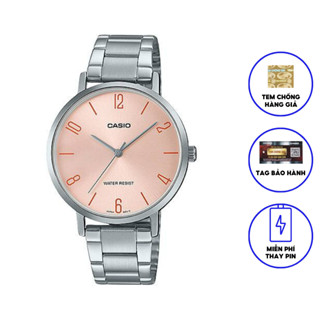 Đồng hồ nữ dây kim loại chính hãng Casio LTP-VT01D-4B2UDF