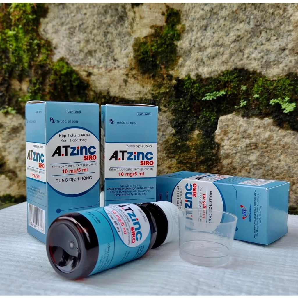 Kẽm siro tăng đề kháng, hỗ trợ VDCĐ, biếng ăn