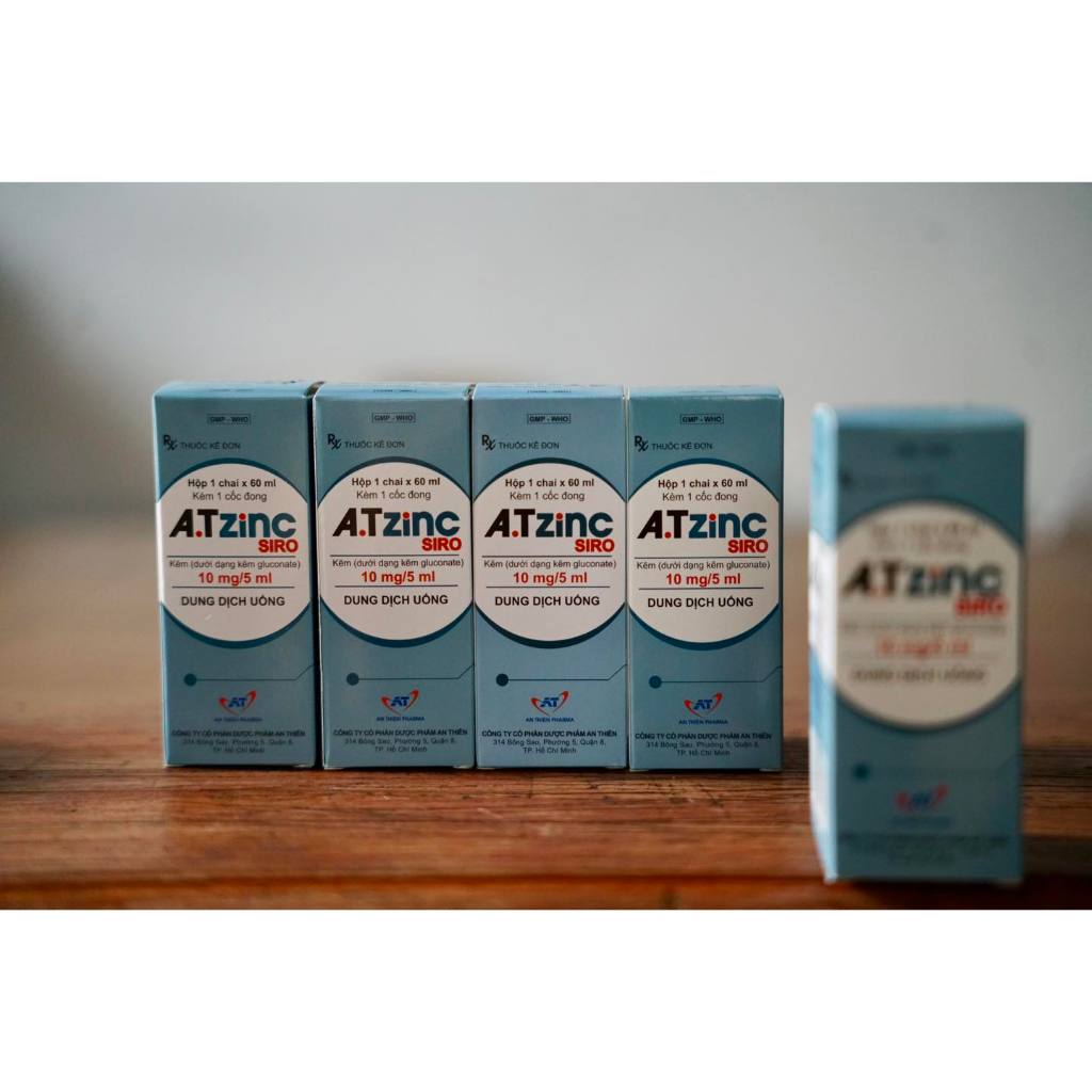 Kẽm siro tăng đề kháng, hỗ trợ VDCĐ, biếng ăn