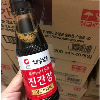 Nước Tương , Xì Dầu  Daesang Hàn Quốc 500ml