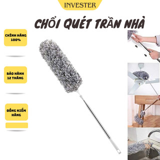 Chổi quét trần gấp gọn, lau bụi, quét trần nhà thông minh