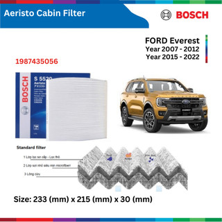 Lọc gió điều hòa bosch aeristo 1987435056, ford everest đời xe 2007 đến 2012 & 2015 đến 2022