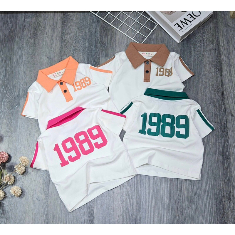 Áo thun bé gái 8-40kg thun borip cao cấp bán Shop