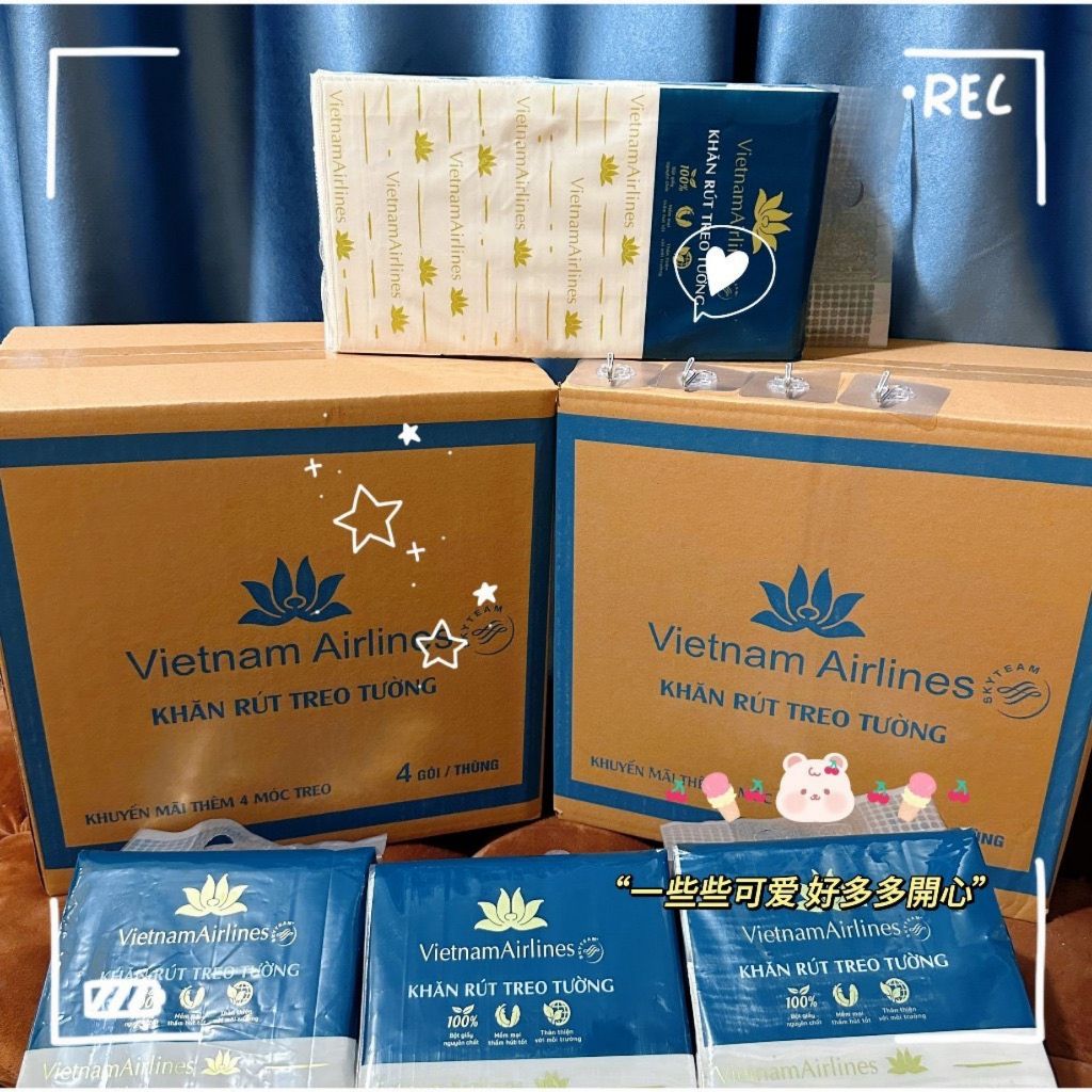 Thùng 4 Bịch Giấy Treo Hàng Không 1500 Tờ, Giấy Rút Treo Tường Chính Hãng Face Mask