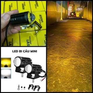 Đèn trợ sáng bi cầu mini, sirius, wave, exciter 150, ex 135, dream, airblade ab, vision