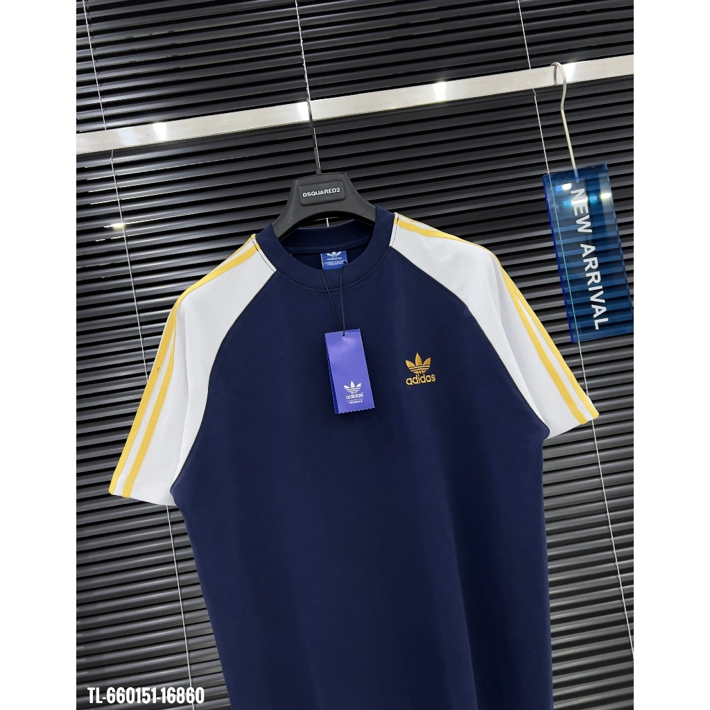 🔥Hot🔥Áo thun Adidas họa tiết thêu logo thiết kế hot trend Nam nữ New 2024