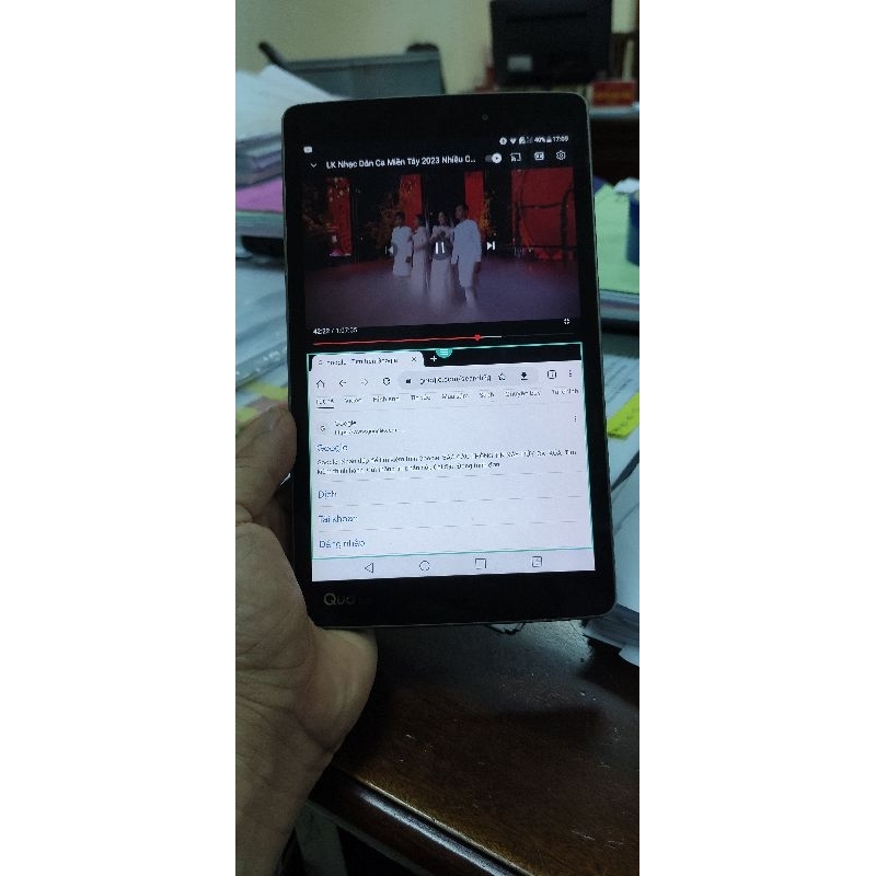 Máy tính bảng nội địa Japan Quatab 8 inch