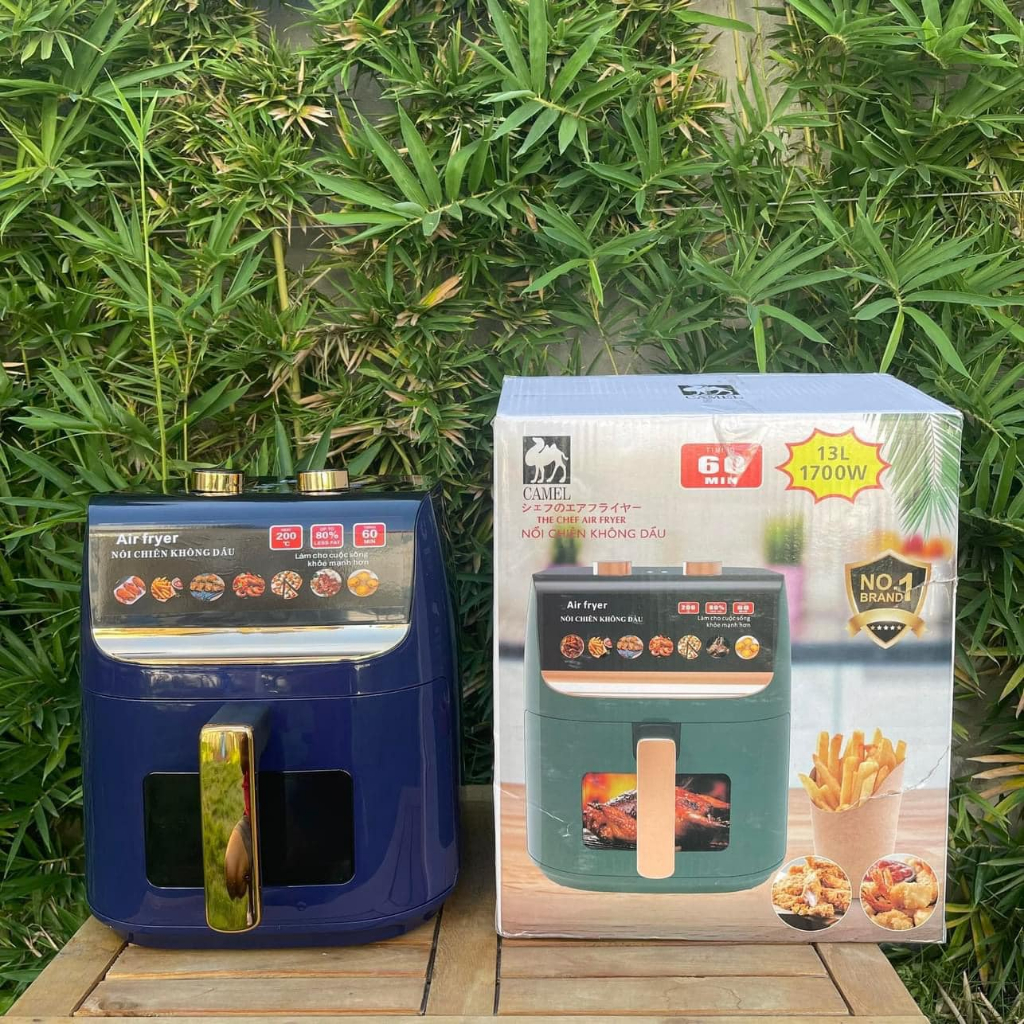 Nồi chiên không dầu Camel 13 lít, 12 lít chính hãng