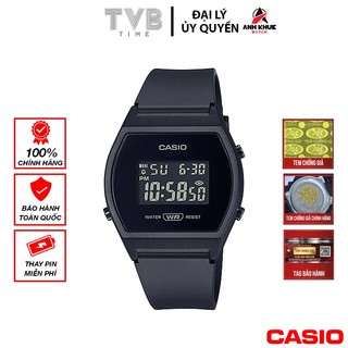 Đồng hồ nữ dây nhựa Casio chính hãng LW-204-1BDF (35mm)
