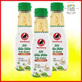 Sốt dầu dấm trộn salad nam dương chai mới 250g