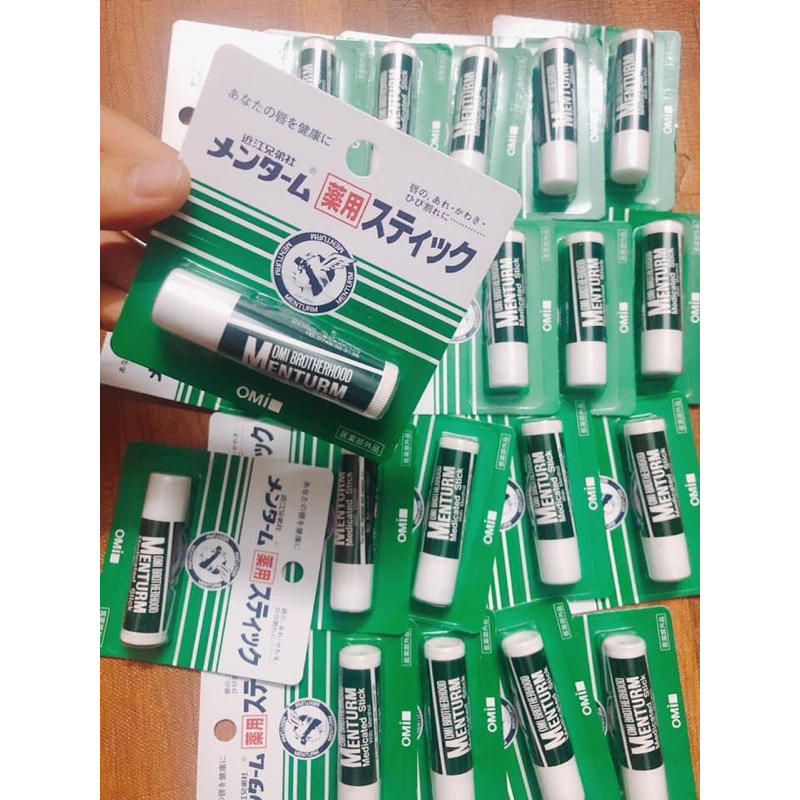 Son dưỡng môi OMI Menturm Nhật bản