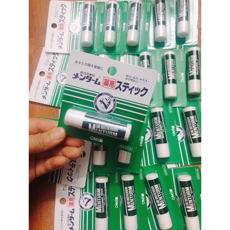 Son dưỡng môi OMI Menturm Nhật bản